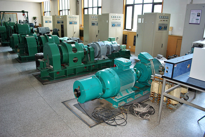 边坝某热电厂使用我厂的YKK高压电机提供动力